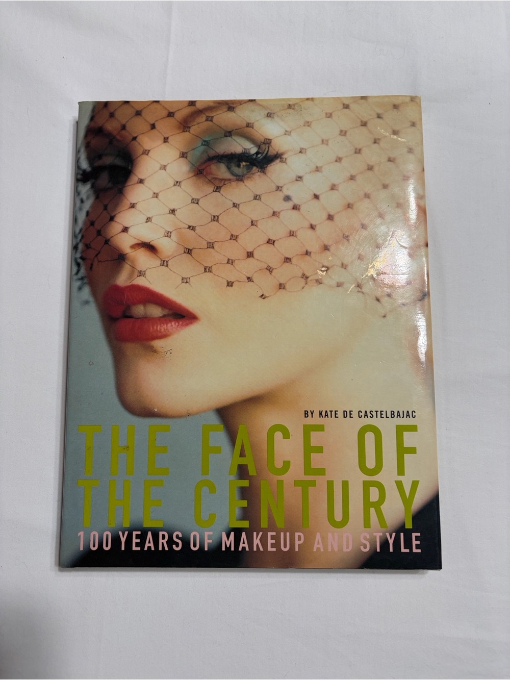 The Face of the Century Book - Red Lip Illustration